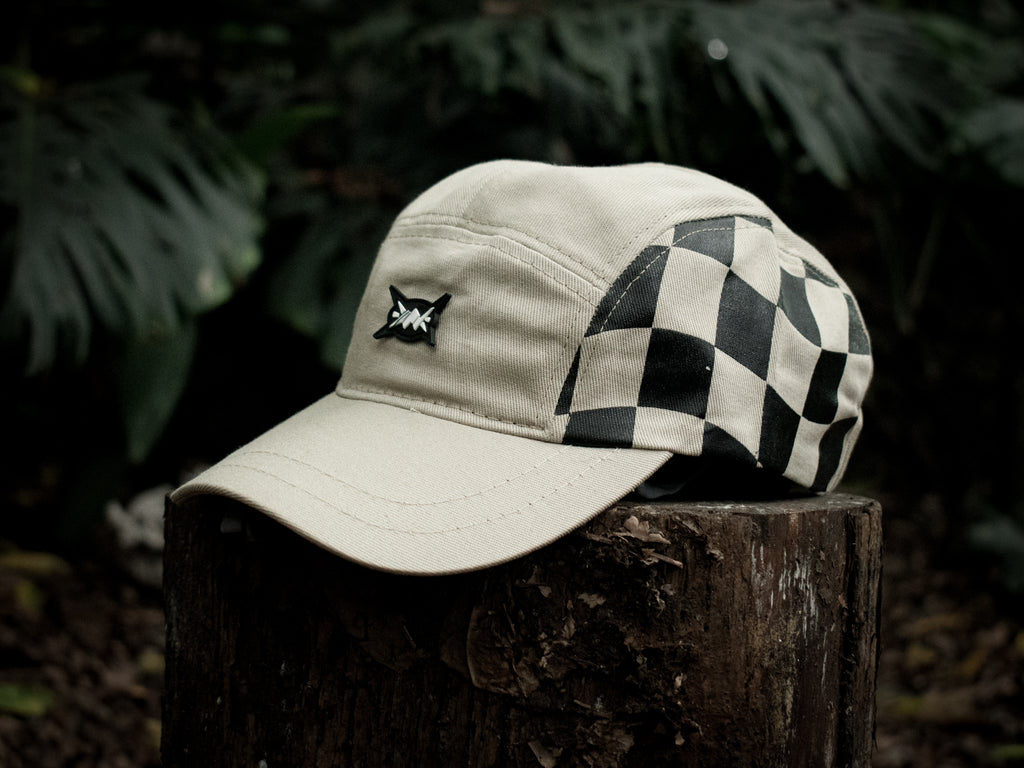 Gorra 5 Paneles Cuadros